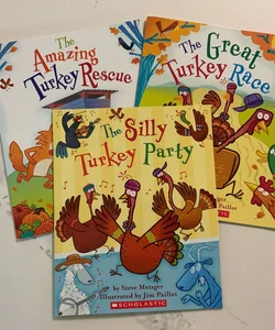 Thanksgiving themed scholastic books