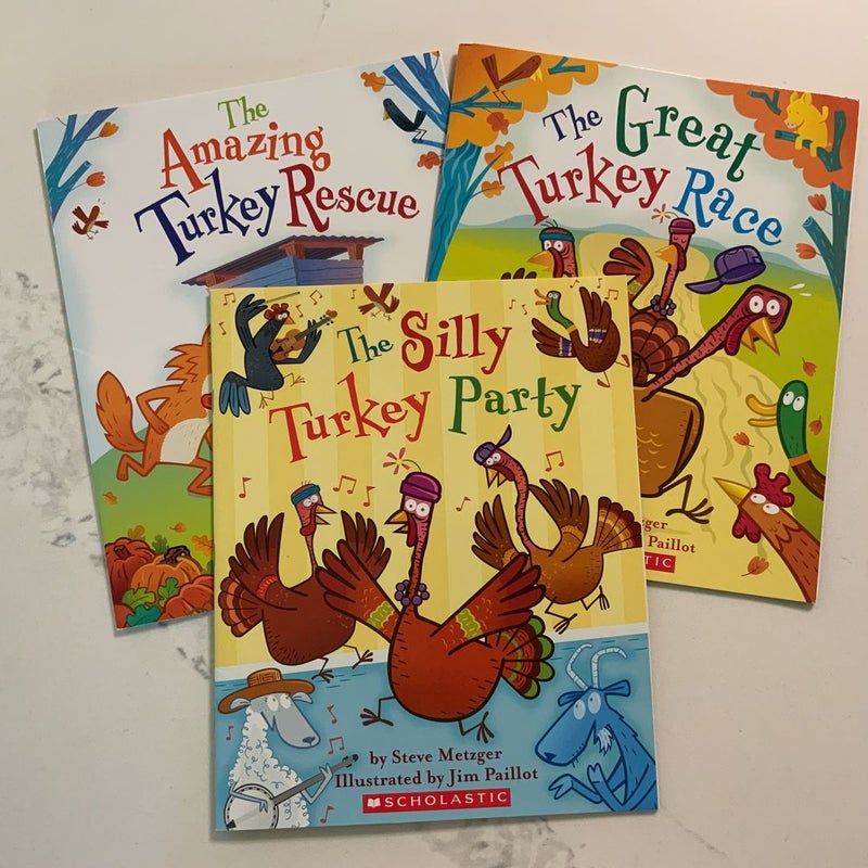 Thanksgiving themed scholastic books