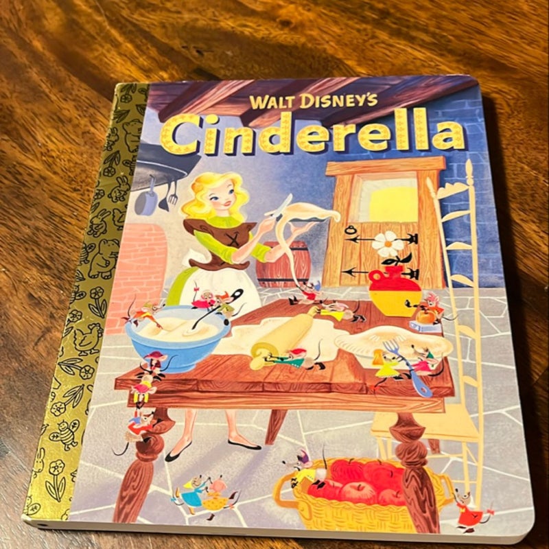 Walt Disney's Cinderella Little Golden Board Book (Disney Classic)