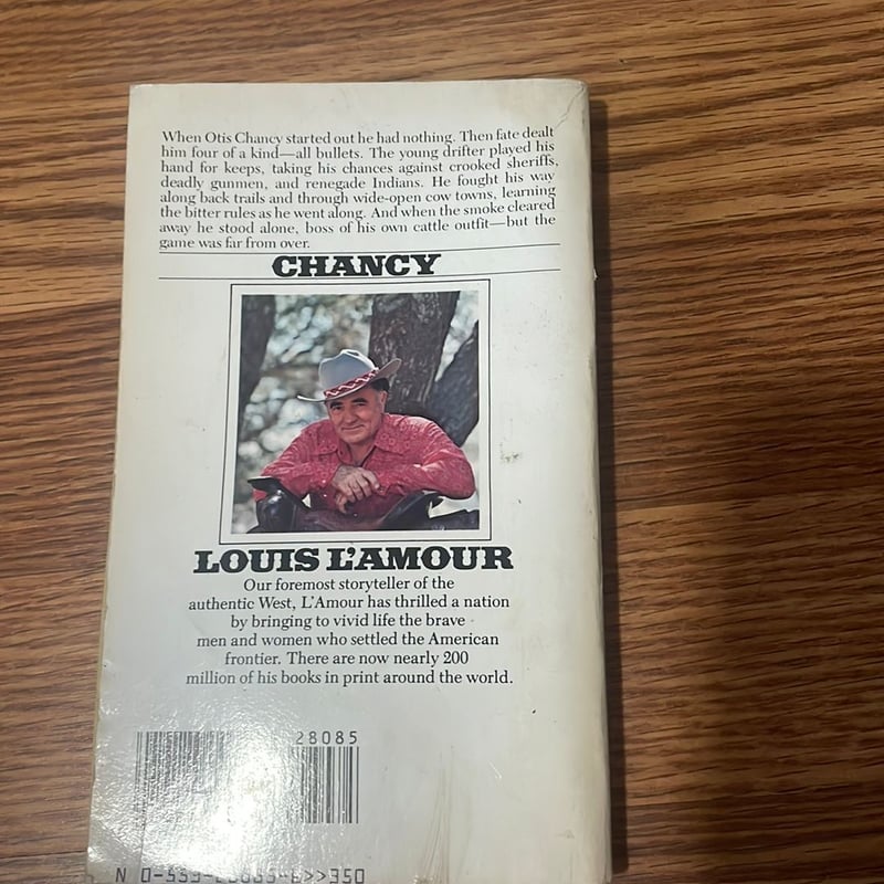 Chancy by Louis L’amour , Paperback | Pangobooks