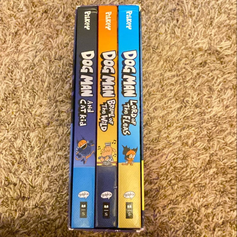 Dog Man: the Cat Kid Collection: from the Creator of Captain Underpants (Dog Man #4-6 Box Set)