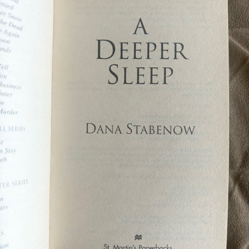 A Deeper Sleep  4306