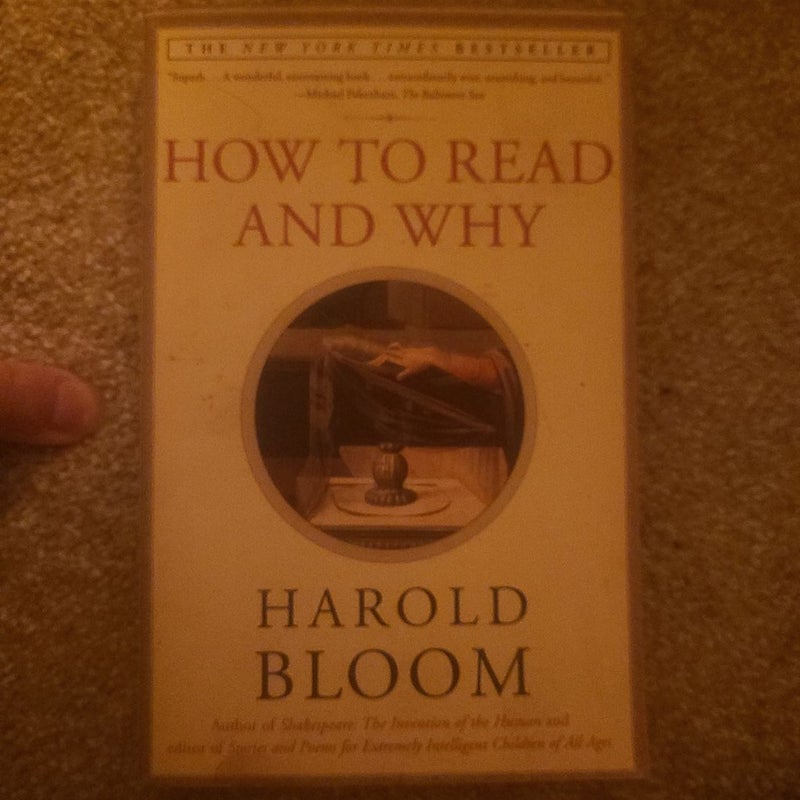 How to Read and Why by Harold Bloom, Hardcover | Pangobooks