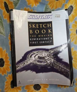 Star Trek The Next Generation Sketchbook *Vintage*