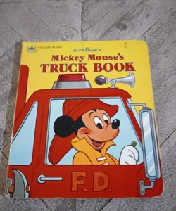 Mickey mouse truck book
