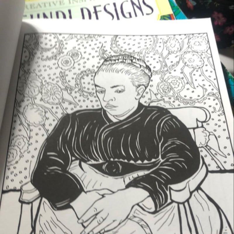 Dover Masterworks: Color Your Own Van Gogh Paintings