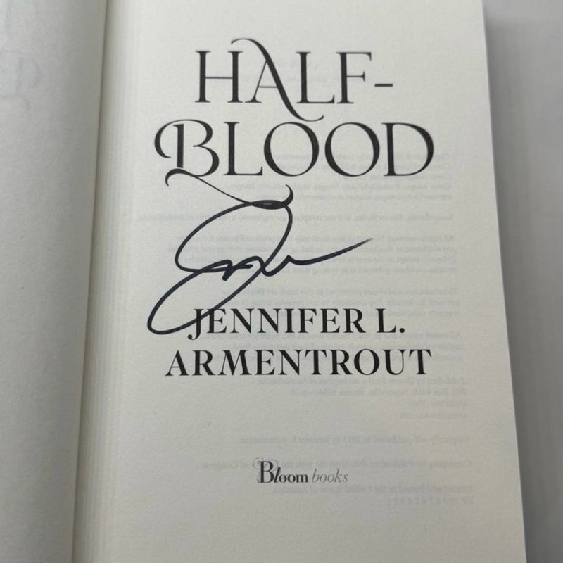 Half-Blood (hand signed)