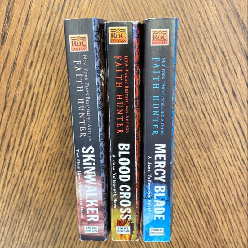 Faith hunter book lot