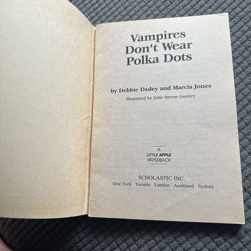 The Bailey School Kids #1: Vampires Don’t Wear Polka Dots