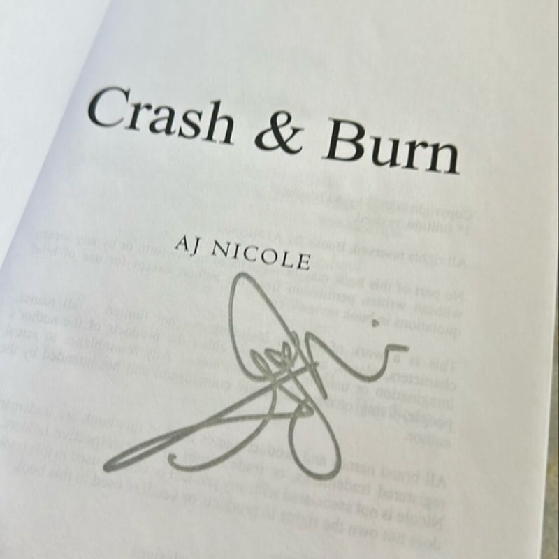 Crash & Burn - Signed