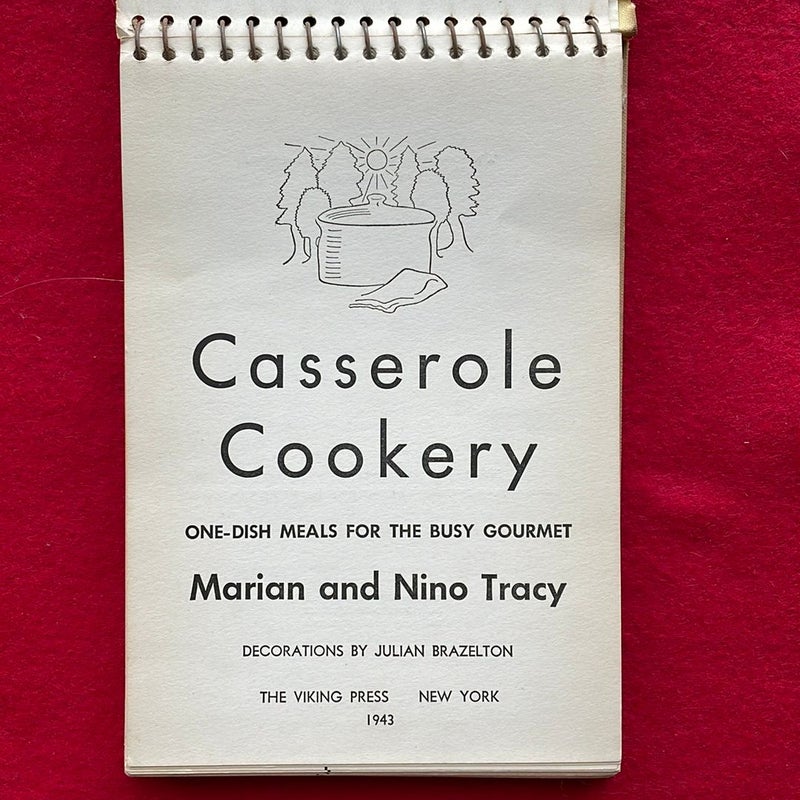 Casserole Cookery - Vintage 1943
