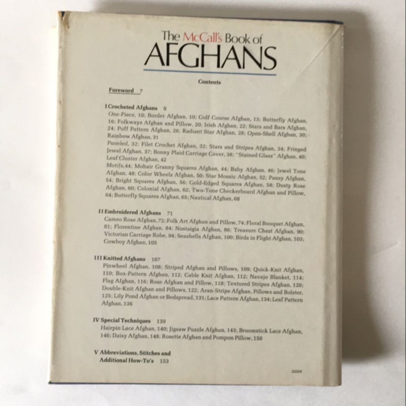 The McCall's Book of Afghans