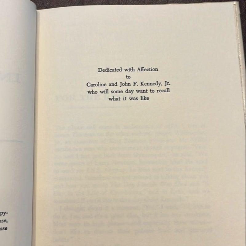A Day In The Life Of President Kennedy