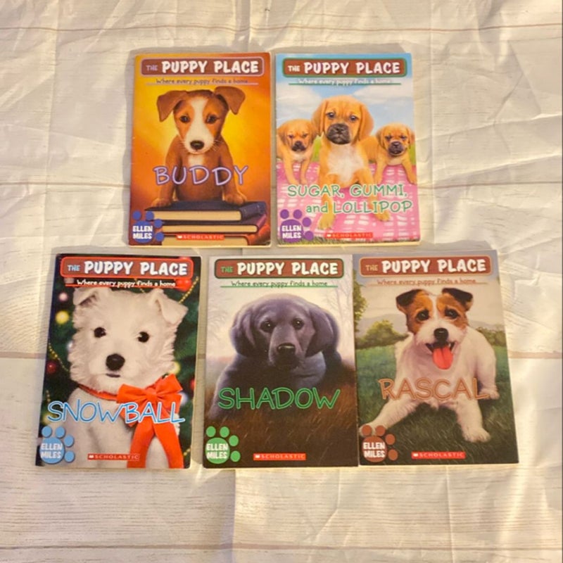 5 Book Bundle - The Puppy Place Series