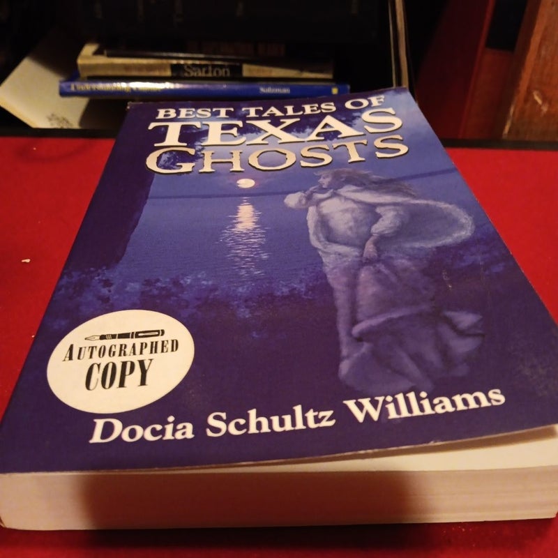 Best Tales of Texas Ghosts signed copy