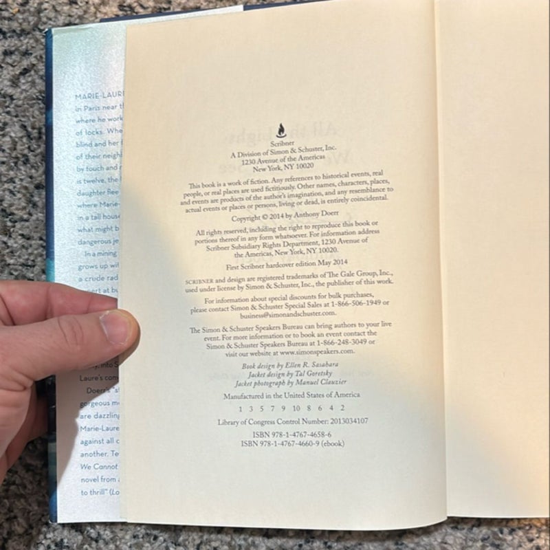 All the Light We Cannot See - Signed First Edition