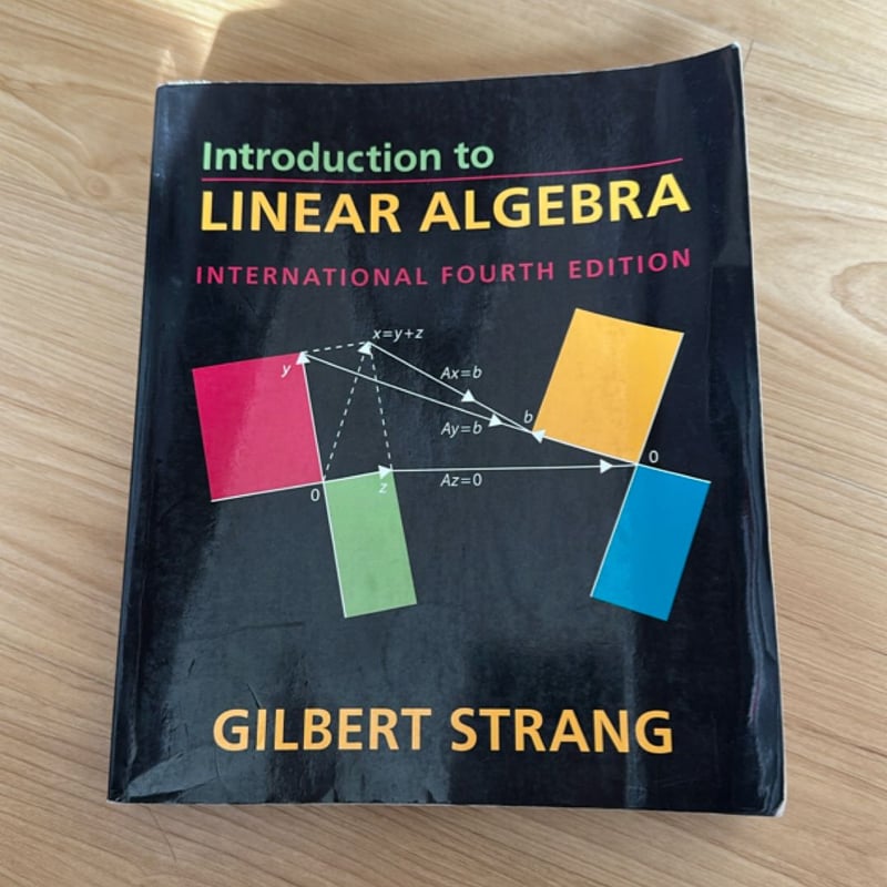 Introduction to Linear Algebra 4e Intl by Gilbert Strang