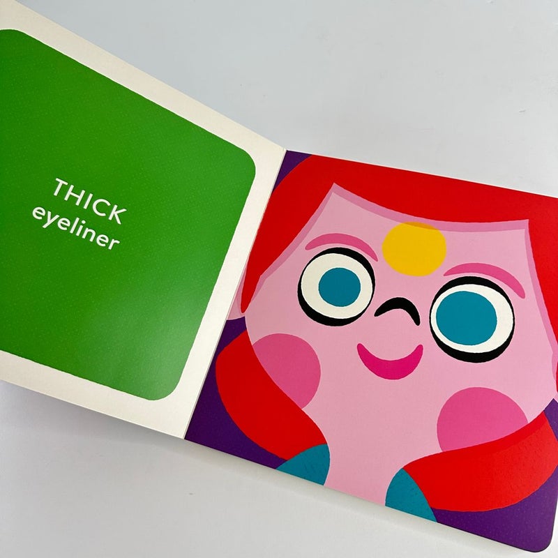Baby Rocker, Baby Bowie-A Book about Adjectives