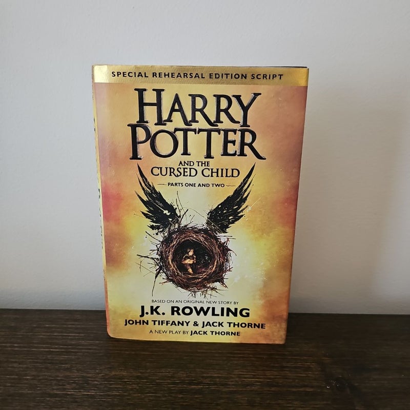 Harry Potter and the Cursed Child Parts One and Two (Special Rehearsal Edition Script)