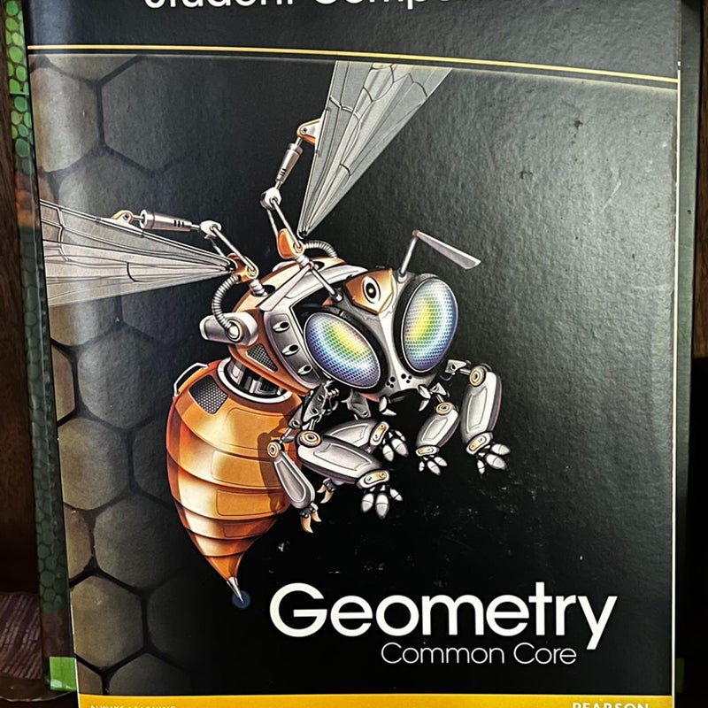 High School Math Common-Core Geometry Student Companion Book Grade 9/10