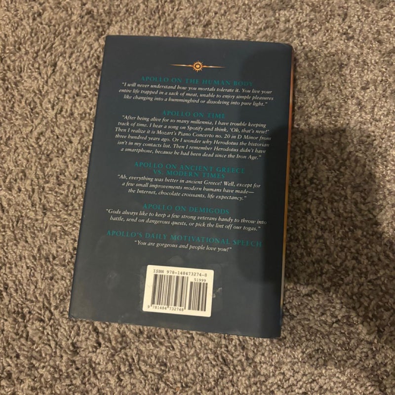 Trials of Apollo, the Book One the Hidden Oracle (Trials of Apollo, the Book One)