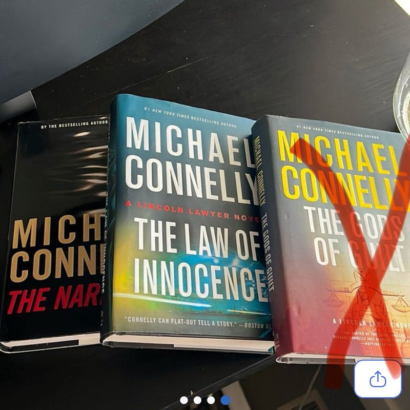 Michael Connolly hardcover two book bundle!