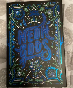 Neon Gods - The bookosh box first printing with errors  