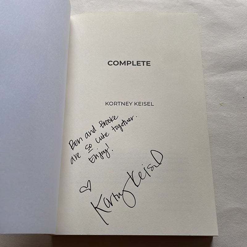 Complete - signed
