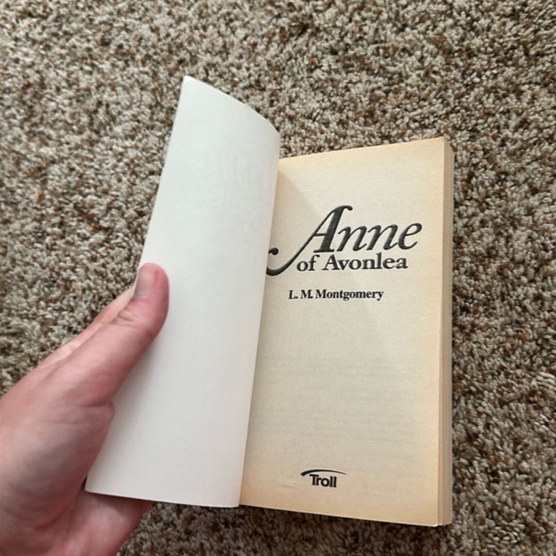 Anne of Avonlea