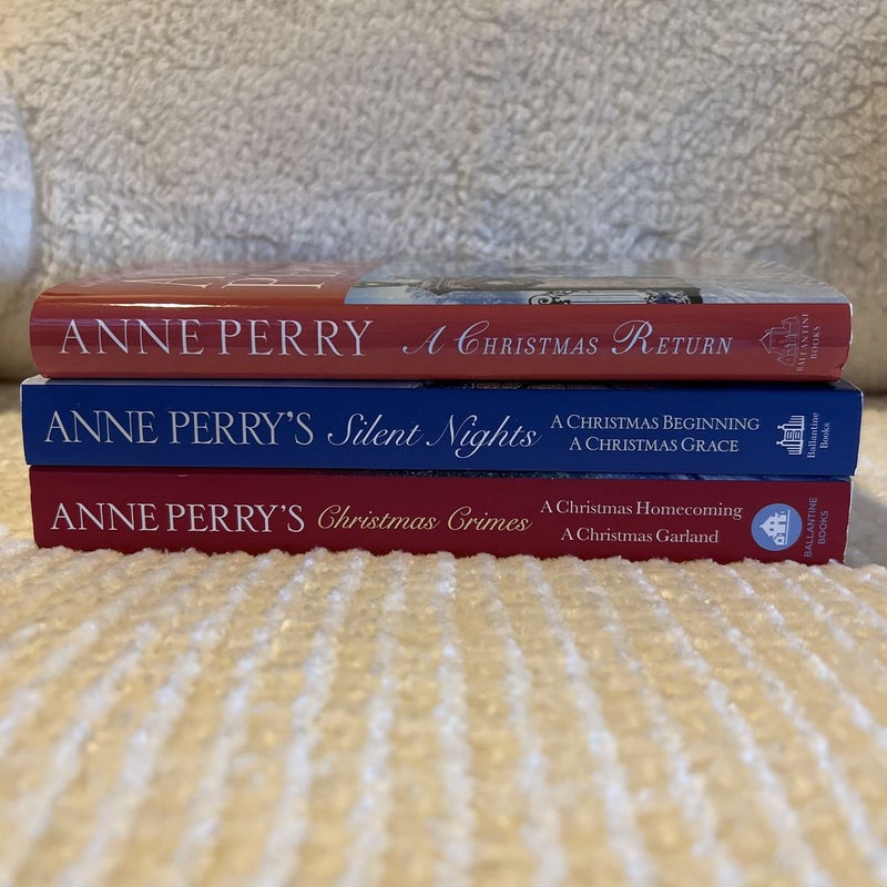 Anne Perry Christmas (set of 3)