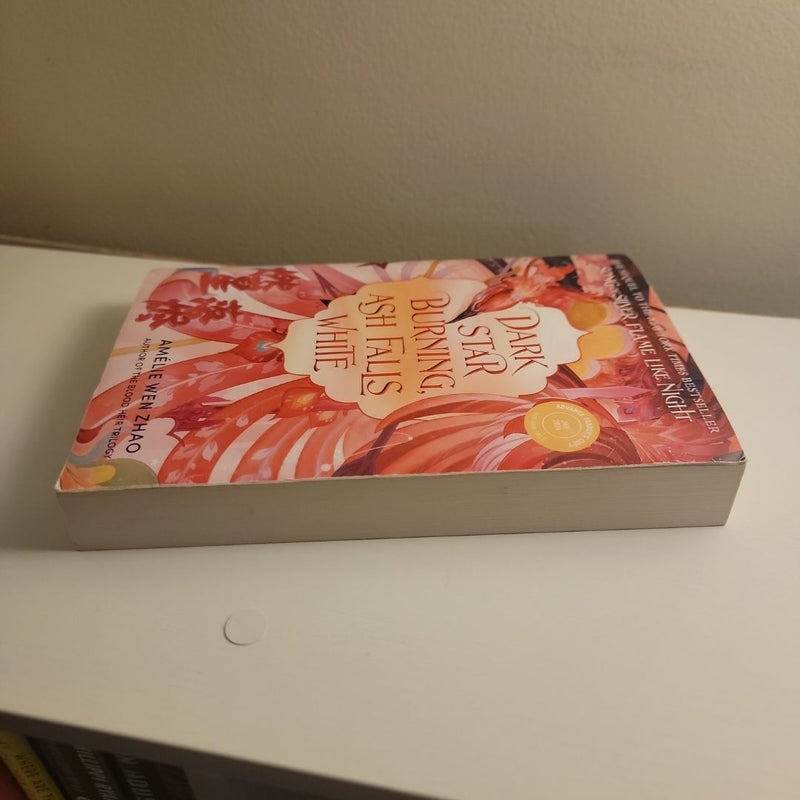 Dark Star Burning, Ash Falls White (Signed by Author)