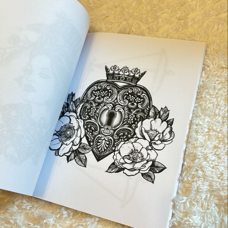 Ultimate Tattoo Coloring Book