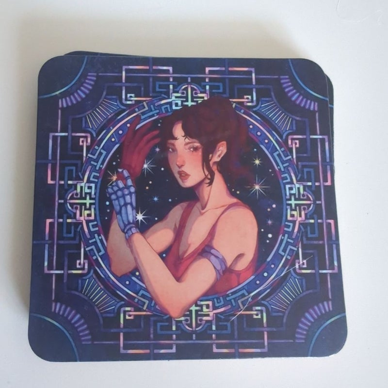 Lunar Chronicles Coasters