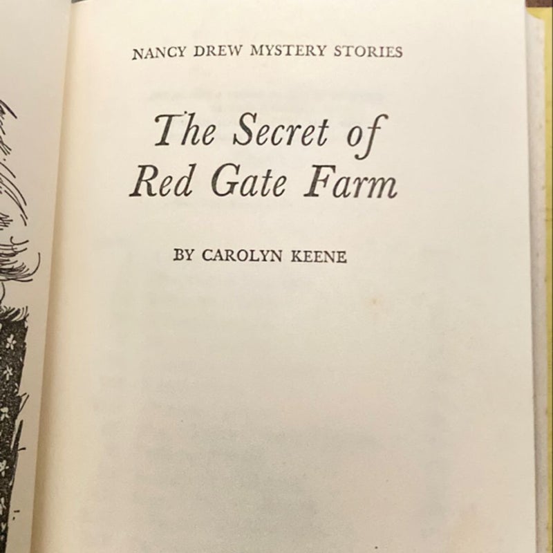 Vintage Nancy Drew Mystery Stories