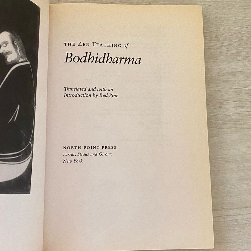 The Zen Teaching of Bodhidharma