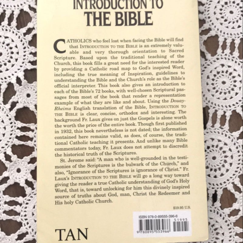 Introduction to the Bible