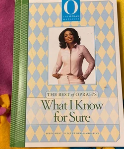 Supplement to the Oprah Magazine