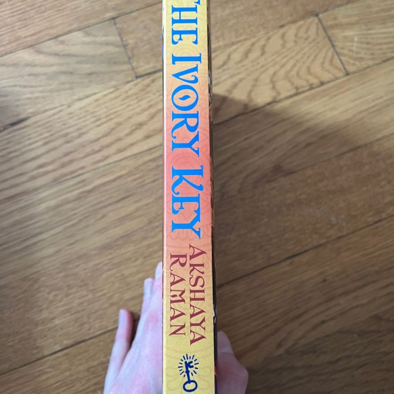 Illumicrate exclusive The Ivory Key by Akshaya Raman, Paperback ...
