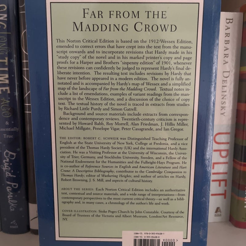 Far from the Madding Crowd