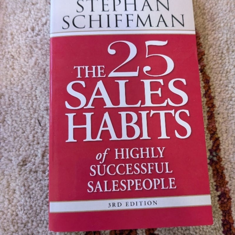 The 25 Sales Habits of Highly Successful Salespeople