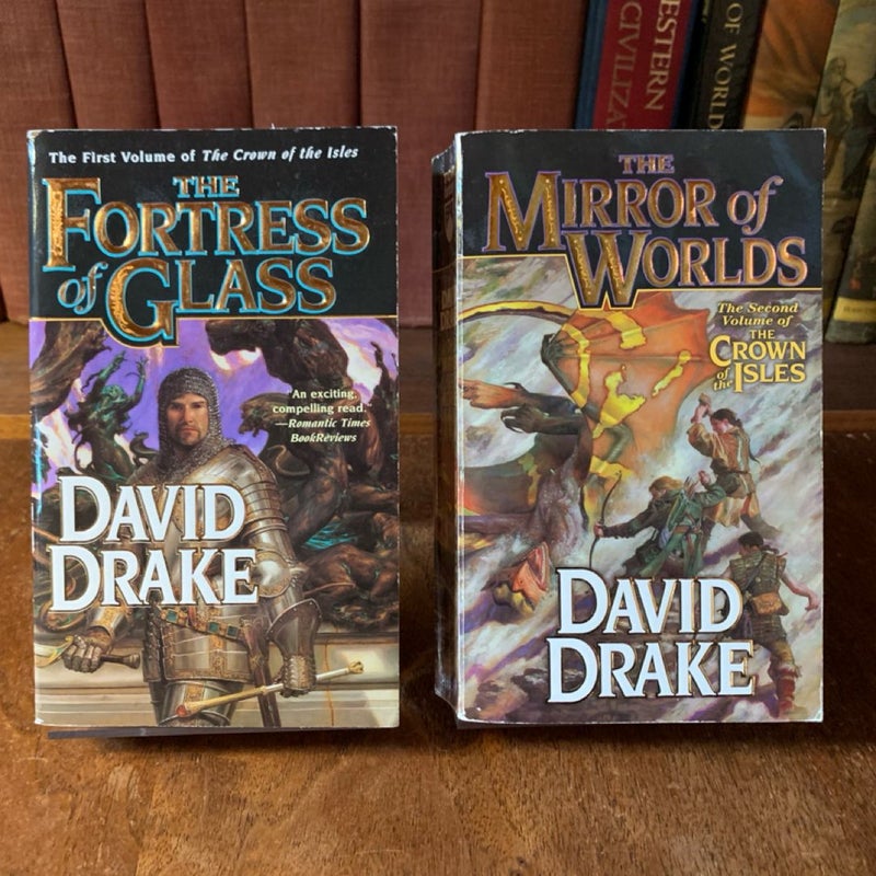 The Crown of the Isles books 1-2: The Fortress of Glass, The Mirror of Worlds