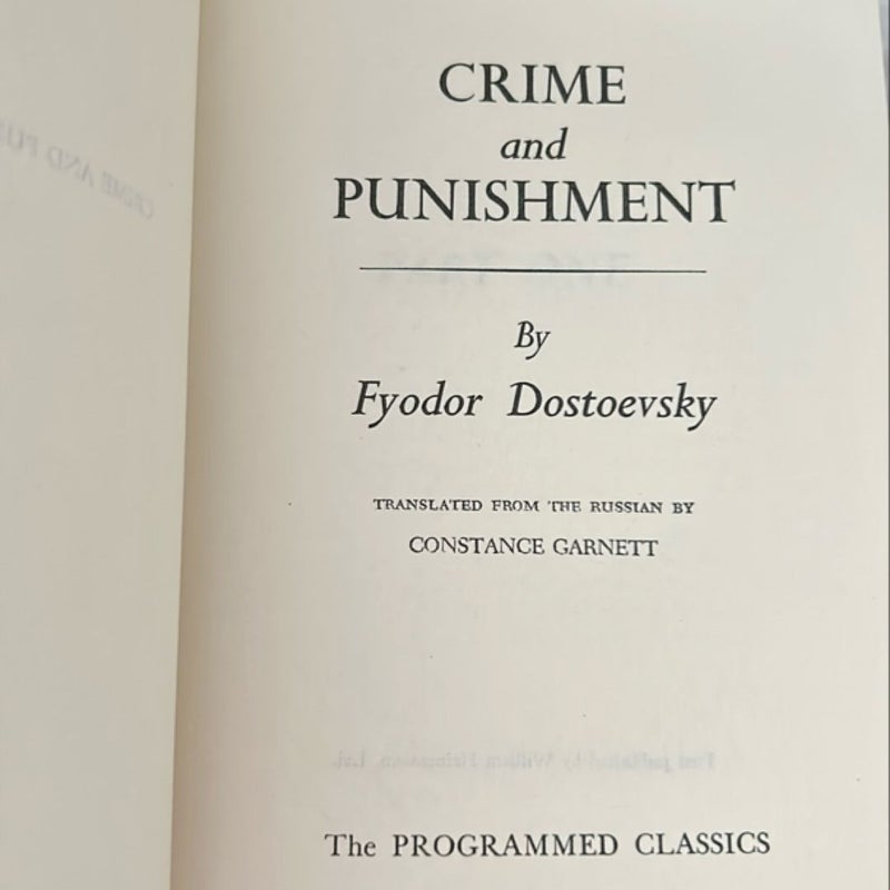 Crime and Punishment (The Programmed Classics)