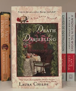 Death by Darjeeling tea shop mystery 1