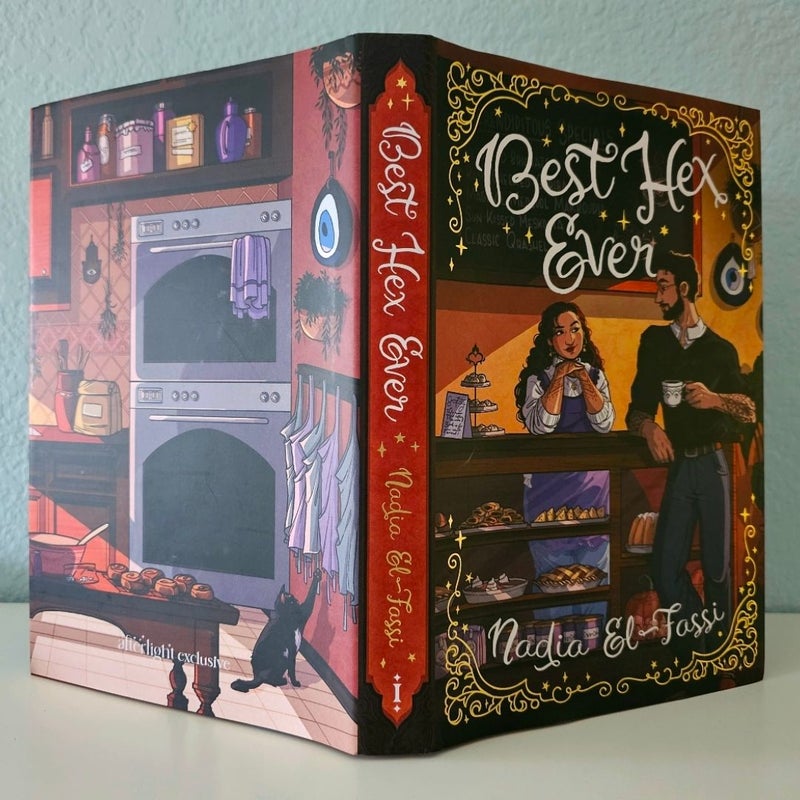 Best Hex Ever SIGNED by Nadia El-Fassi Illumicrate Afterlight Special Edition