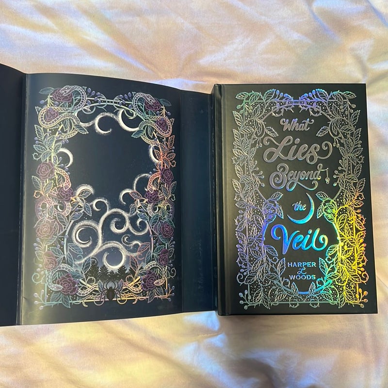 What Lies Beyond the Veil by Harper L. Woods, Hardcover | Pangobooks