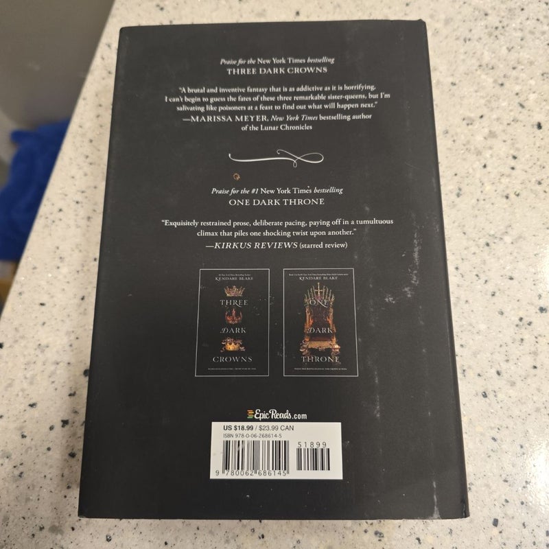 SIGNED FIRST EDITION Two Dark Reigns