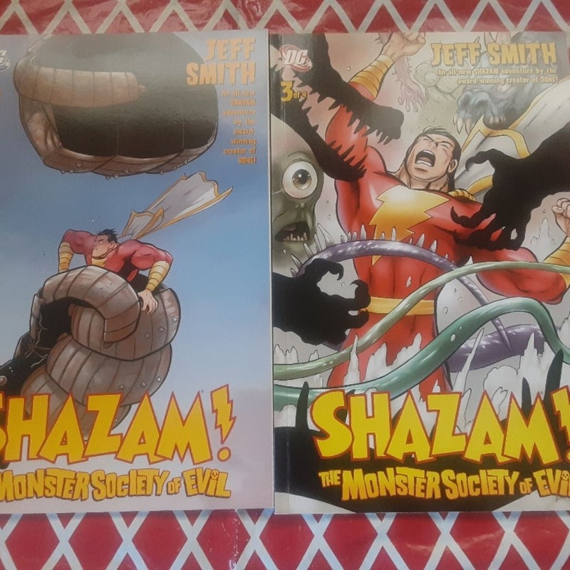 Shazam the Monster Society of Evil 1,2,3,4