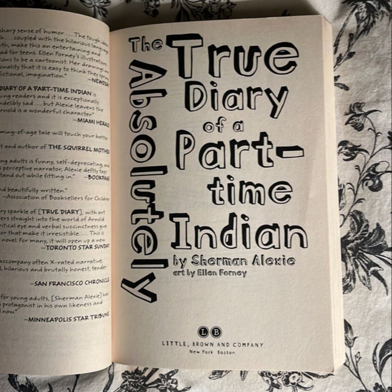 The Absolutely True Diary of a Part-Time Indian