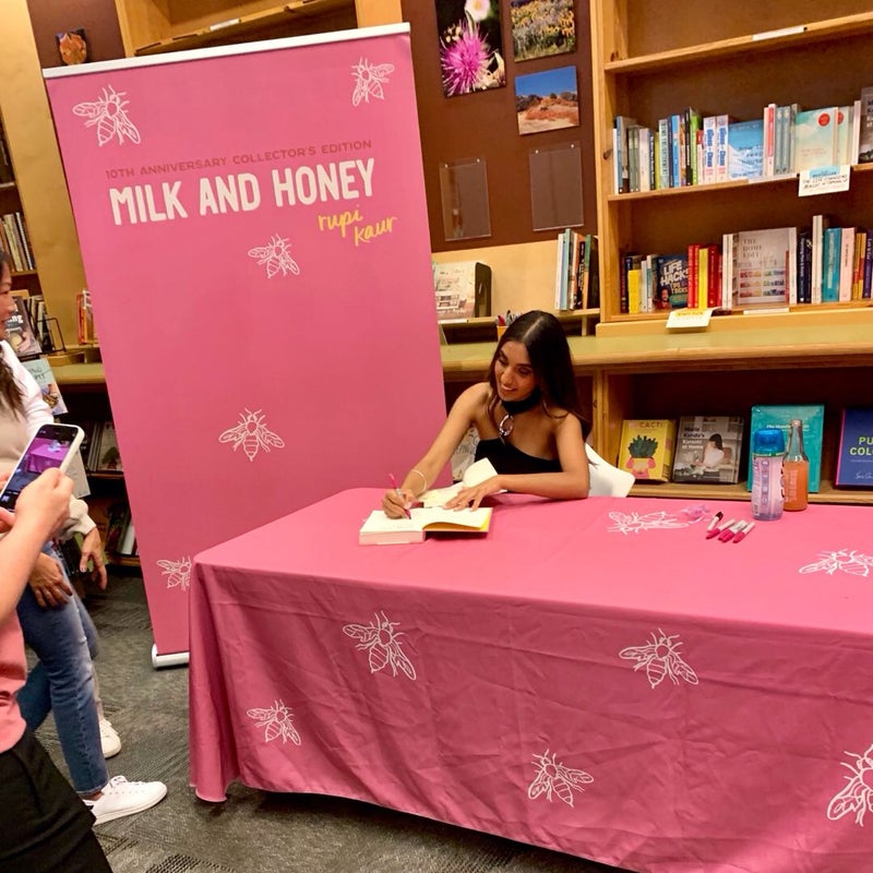 SIGNED Twice Rupi Kaur Milk And Honey 10th Anniversary Edition Event In Person