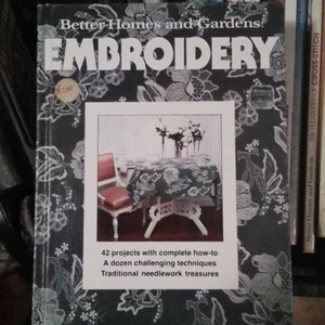 Better Homes and Gardens Embroidery